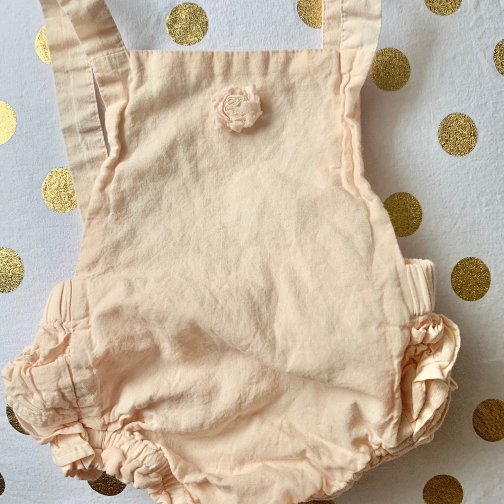 Peach Romper